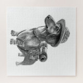 Puzzle Dachshund aventurier (Horizontal)