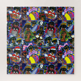 Puzzle Dachshund Cartoons