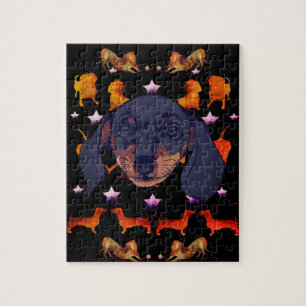 Puzzle Dachshund chien Portrait