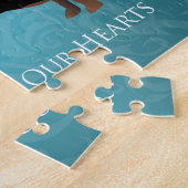 Puzzle Dachshund - Conception commémorative de perte d'an (Côté)