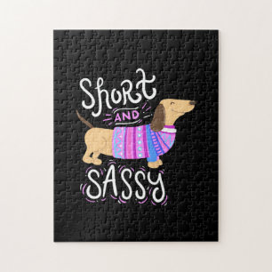 Puzzle Dachshund Court Et Sassy