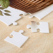 Puzzle Dachshund dans les fleurs (Côté)