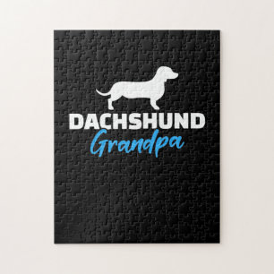 Puzzle Dachshund Grand-père