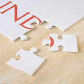 Puzzle Dachshund Welcome hex Sign, modifier le texte (Côté)