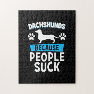Puzzle Dachshunds Avec Mes Amis