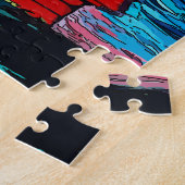 Puzzle Dachshunds Starry Night Dog House (Côté)