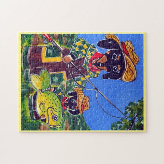 PUZZLE DACHSHUNES (Horizontal)