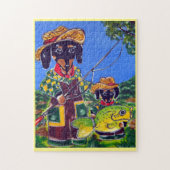 PUZZLE DACHSHUNES (Vertical)