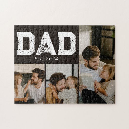 Puzzle Dad Established Black Fun 3 Photo (Horizontal)