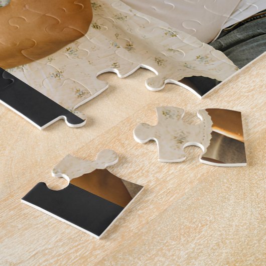 Puzzle Dad Established Bold Text Black 3 Photo (Côté)