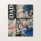 Puzzle Dad Established Fathers Day 3 Picture (Vertical)