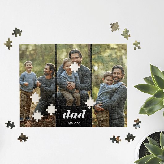 Puzzle Dad Established Modern 3 Photo