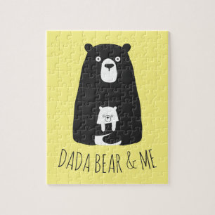 Puzzle DADA BEAR & ME   Papa Enfants Fils Fils Ours Dada