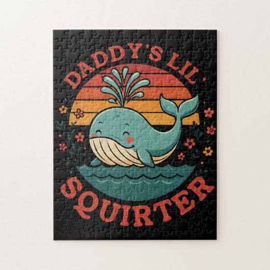 Puzzle Daddy Little Whale (Vertical)