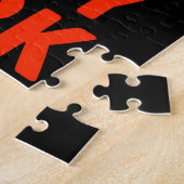 Puzzle Daddy Shark Fêtes des pères cadeaux (Côté)