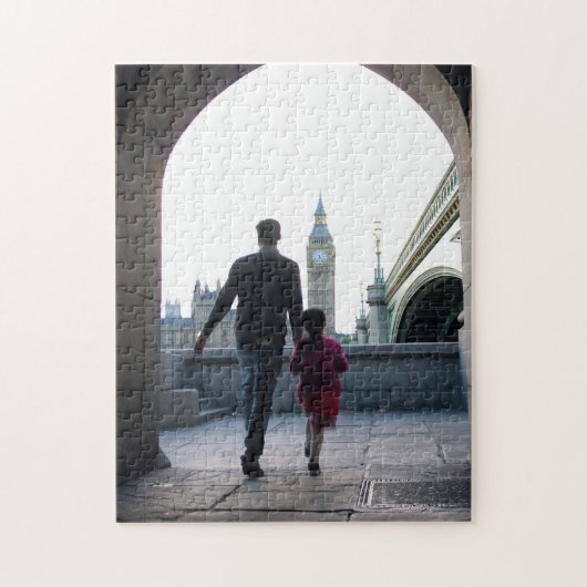 Puzzle Daddy's Little Girl - Londres - 11x14 - 252 pc (Vertical)