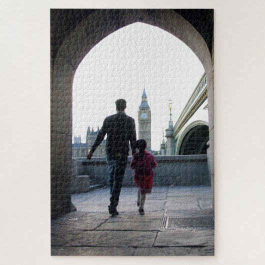 Puzzle Daddy's Little Girl - Londres - 20x30 - 1014 pc (Vertical)
