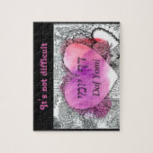 Puzzle Daf Yomi "Ce n'est pas difficile" (Vertical)