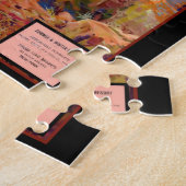 Puzzle d'affiche de voyage du lac de Garde (Côté)