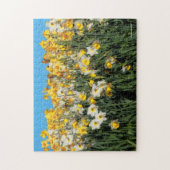 Puzzle Daffodiles à deux tons étonnants Photographie flor (Vertical)