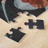 Puzzle Daffodiles d'orange blanc dans le jardin de printe (Côté)