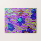 Puzzle 'Daffodils pourpres' (Horizontal)