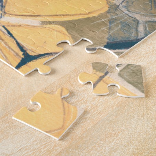 Puzzle Dahlia Dance I (Côté)