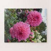 Puzzle Dahlia roses (Horizontal)