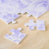 Puzzle Dahlias En Bleu (Côté)