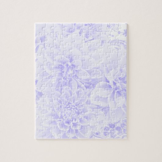 Puzzle Dahlias En Bleu (Vertical)