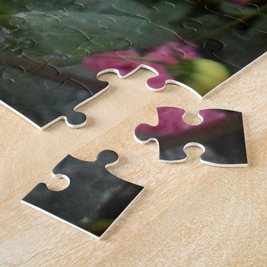 Puzzle Dahlias roses (Côté)