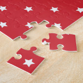 Puzzle d'aigle patriotique (Côté)