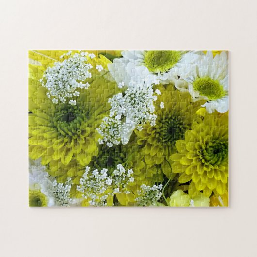Puzzle Daisies, mamans et bouquet de dentelle de la reine (Horizontal)
