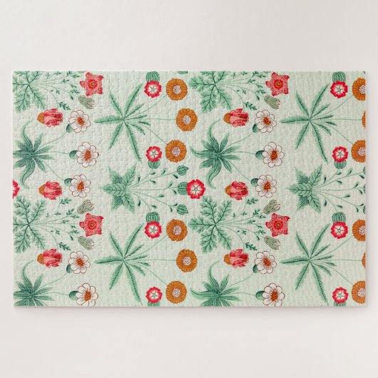 Puzzle Daisy, William Morris (Horizontal)