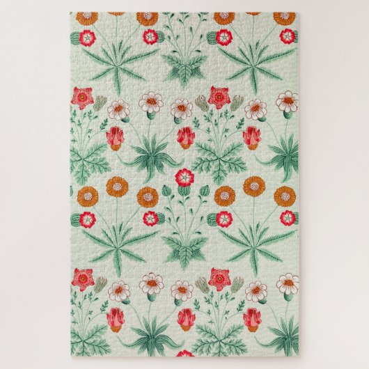 Puzzle Daisy, William Morris (Vertical)