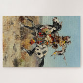 Puzzle "Dakota Chief" de Charles M Russell (Horizontal)