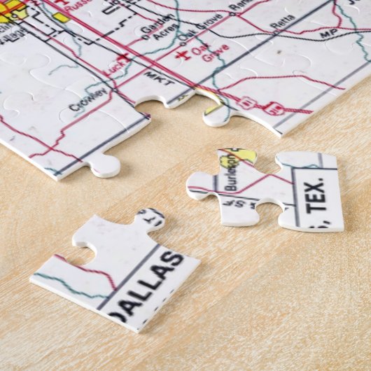 Puzzle Dallas/Fort Worth (Côté)