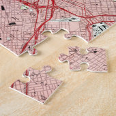 Puzzle Dallas le Texas Map (1995) (Côté)