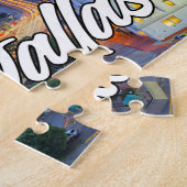Puzzle Dallas, Texas, États-Unis (Côté)
