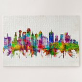 Puzzle Dallas Texas Skyline (Horizontal)