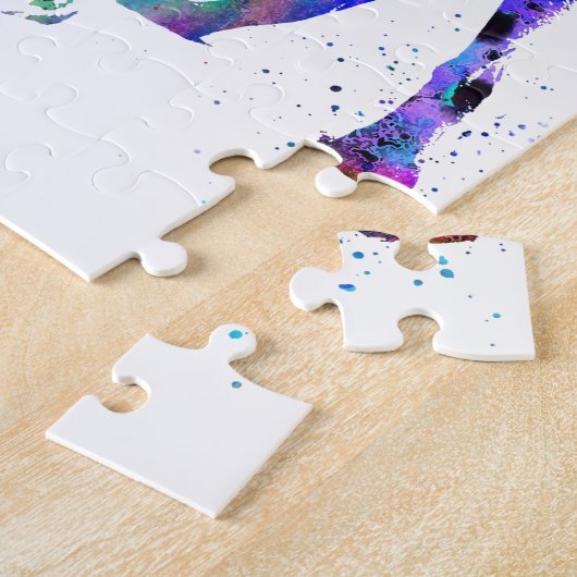 Puzzle Dalmate, chien dalmatien, Dalmate d'aquarelle (Côté)