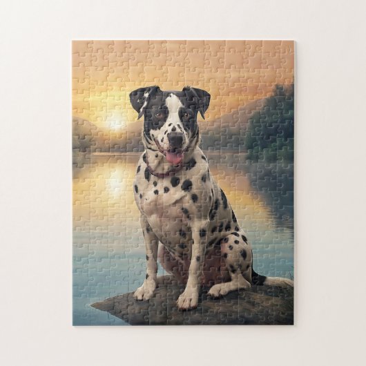 Puzzle Dalmatian Dog (Vertical)