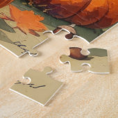 Puzzle Dalmatie En Automne Laisse L'Art Thanksgiving (Côté)
