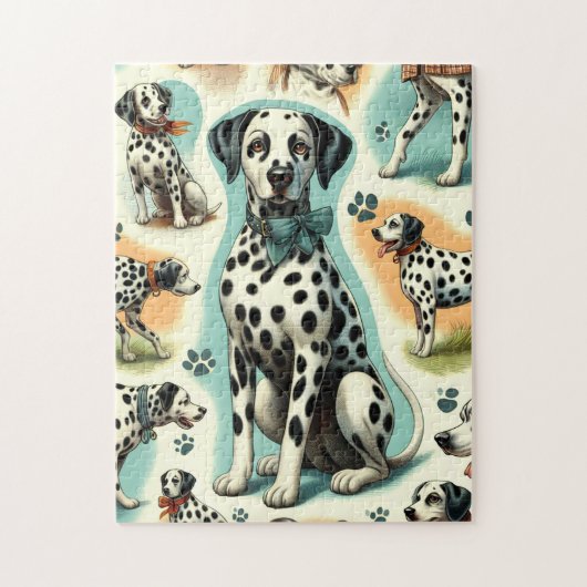 Puzzle Dalmatie mignonne (Vertical)