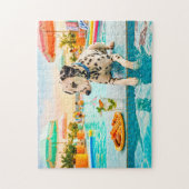 Puzzle Dalmatien avec collation (Vertical)