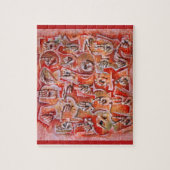 Puzzle d'alphabet de langue des signes (Vertical)