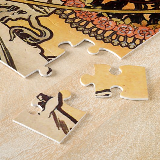 Puzzle d'Alphonse Mucha Monte Carlo (Côté)
