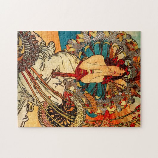 Puzzle d'Alphonse Mucha Monte Carlo (Horizontal)