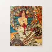 Puzzle d'Alphonse Mucha Monte Carlo (Vertical)