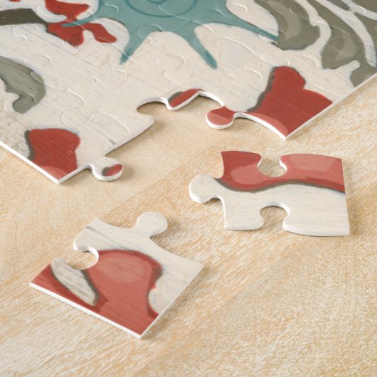 Puzzle Damas côtier II (Côté)